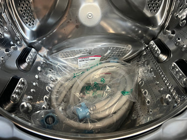 LG 10kg Series 9 Front Load Washing Machine - Black WV9-1610B Inside in the drum